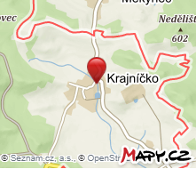 Mapa Krajníčko